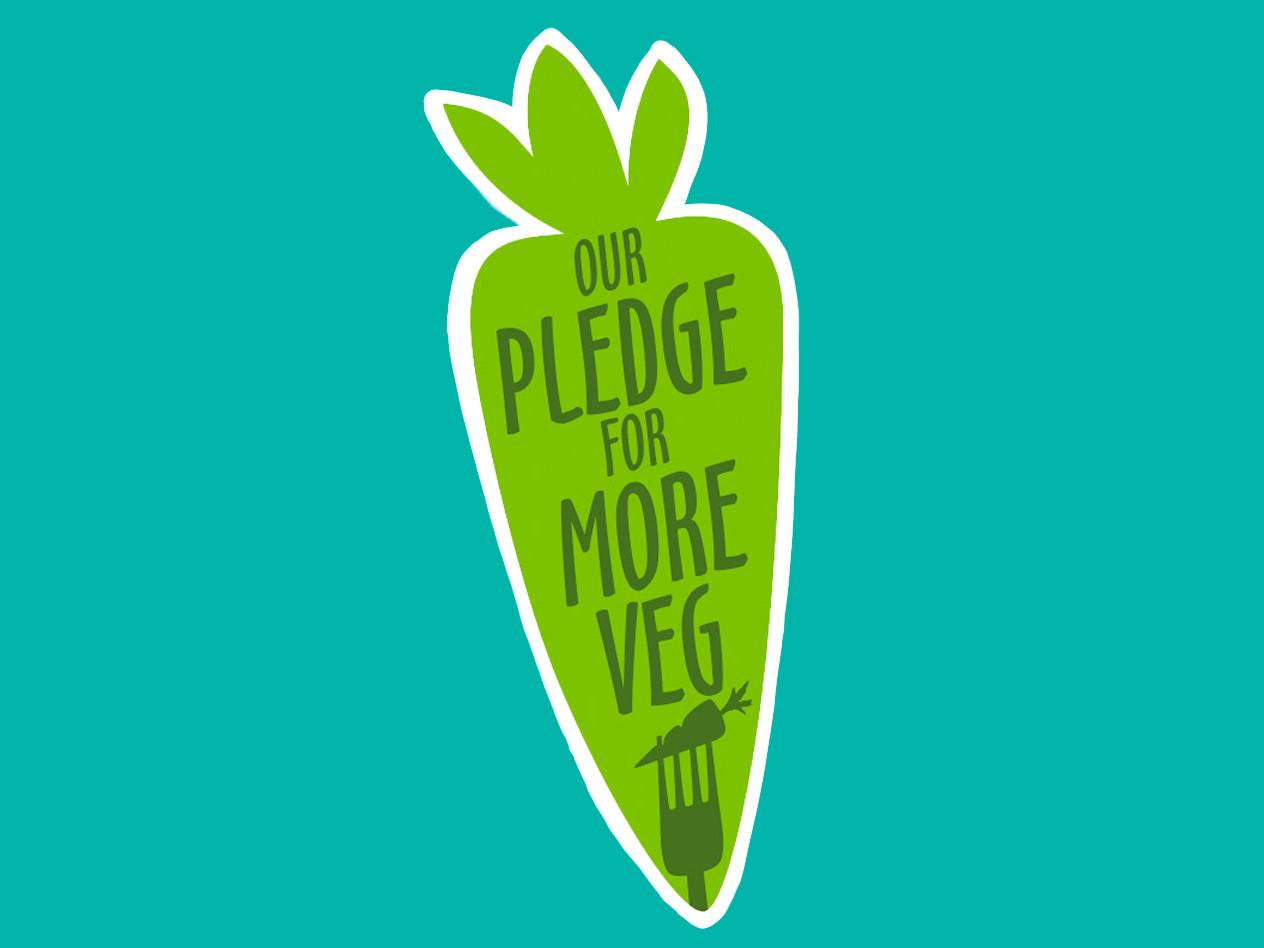 Our pledge for more veg.